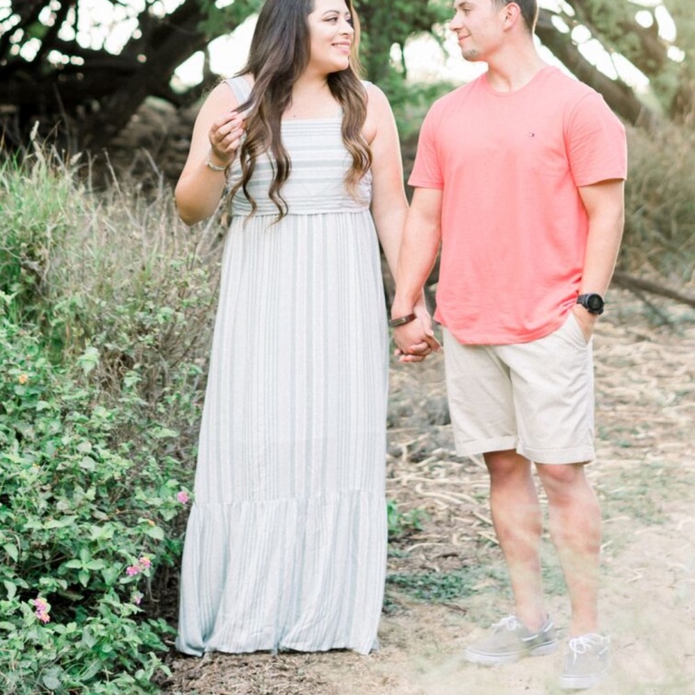 Mint maxi dress